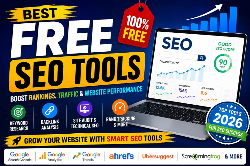 Free SEO Tools: Best SEO Tools to Improve Google Rankings, Traffic & Website Performance