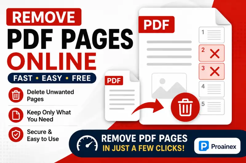 Remove PDF Pages Online for Free – Easy, Fast & Secure PDF Page Remover