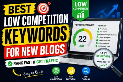 Best Low Competition Keywords for New Blogs in 2026