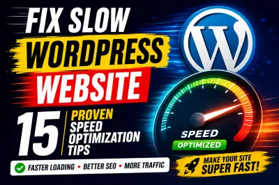 Fix Slow WordPress Website: 15 Proven Speed Optimization Tips That Actually Work