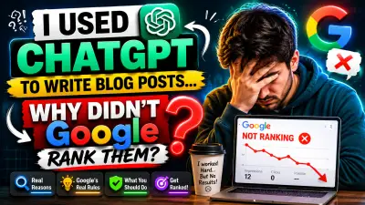 I Used ChatGPT to Write Blog Posts… Why Didn’t Google Rank Them?