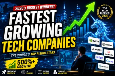 The World's Fastest Growing Tech Companies Right Now