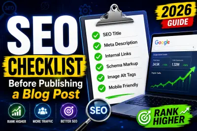 SEO Checklist Before Publishing a Blog Post: The Final Review That Separates Ranking Content From Invisible Content