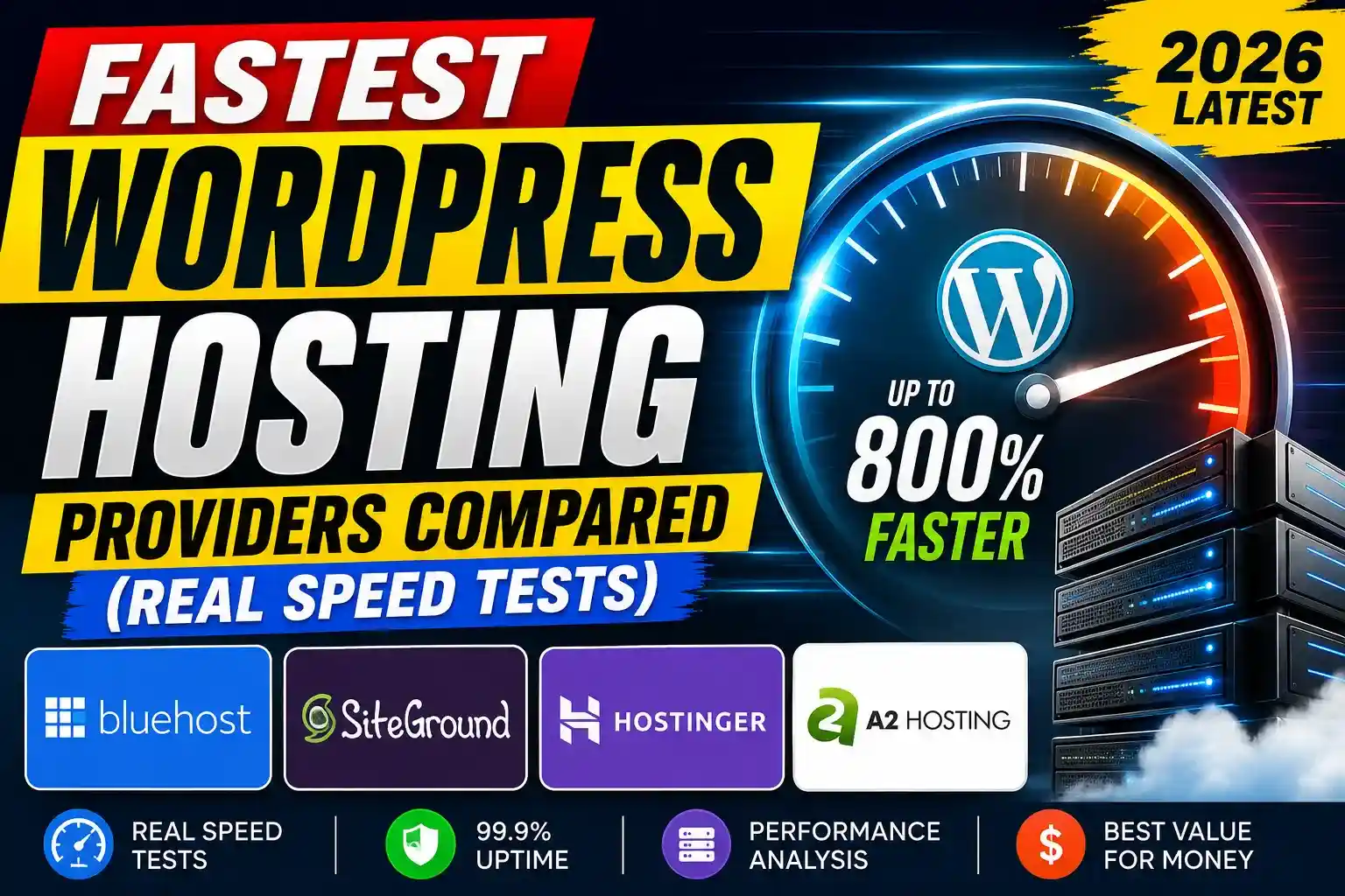 Fastest WordPress Hosting Providers Compared