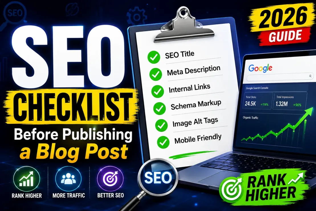 SEO Checklist Before Publishing a Blog Post: The Final Review That Separates Ranking Content From Invisible Content