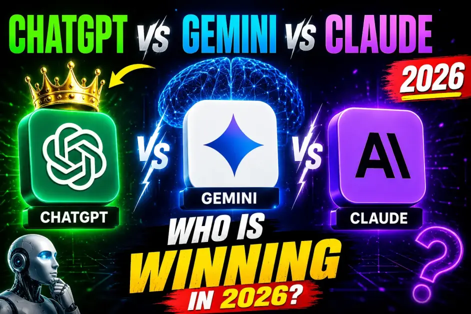 ChatGPT vs Gemini vs Claude: Which AI Is Actually Winning in 2026?