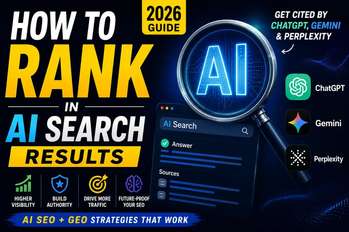 How to Rank in AI Search Results (ChatGPT, Gemini & Perplexity)
